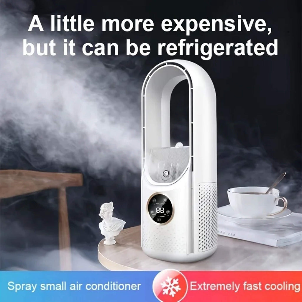 Bærbart bladløst klimaanlegg — ultrastille, ergonomisk design