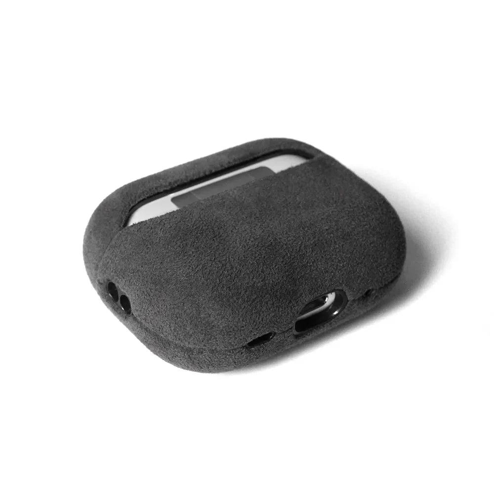 Pouzdro s příjemným měkkým povrchem pro AirPods Pro/Gen 3/4 — bezdrátové, odolné proti poškrábání