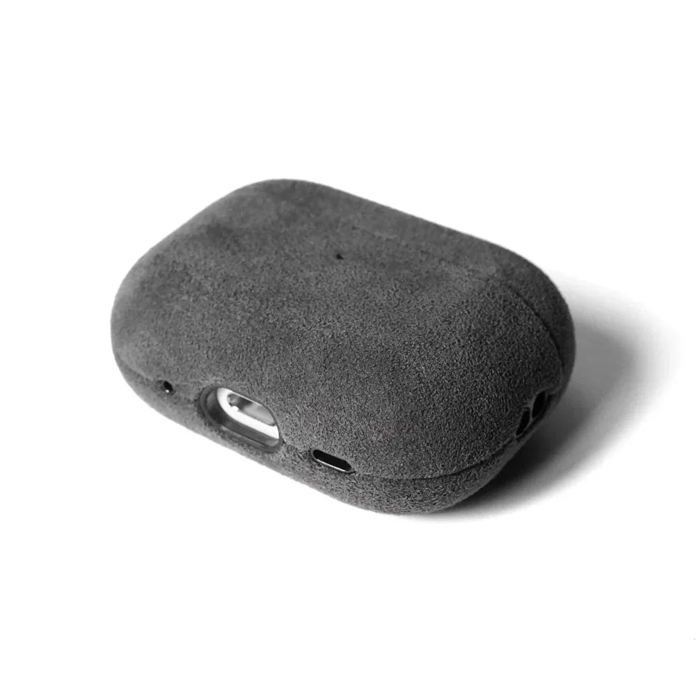 Pouzdro s příjemným měkkým povrchem pro AirPods Pro/Gen 3/4 — bezdrátové, odolné proti poškrábání