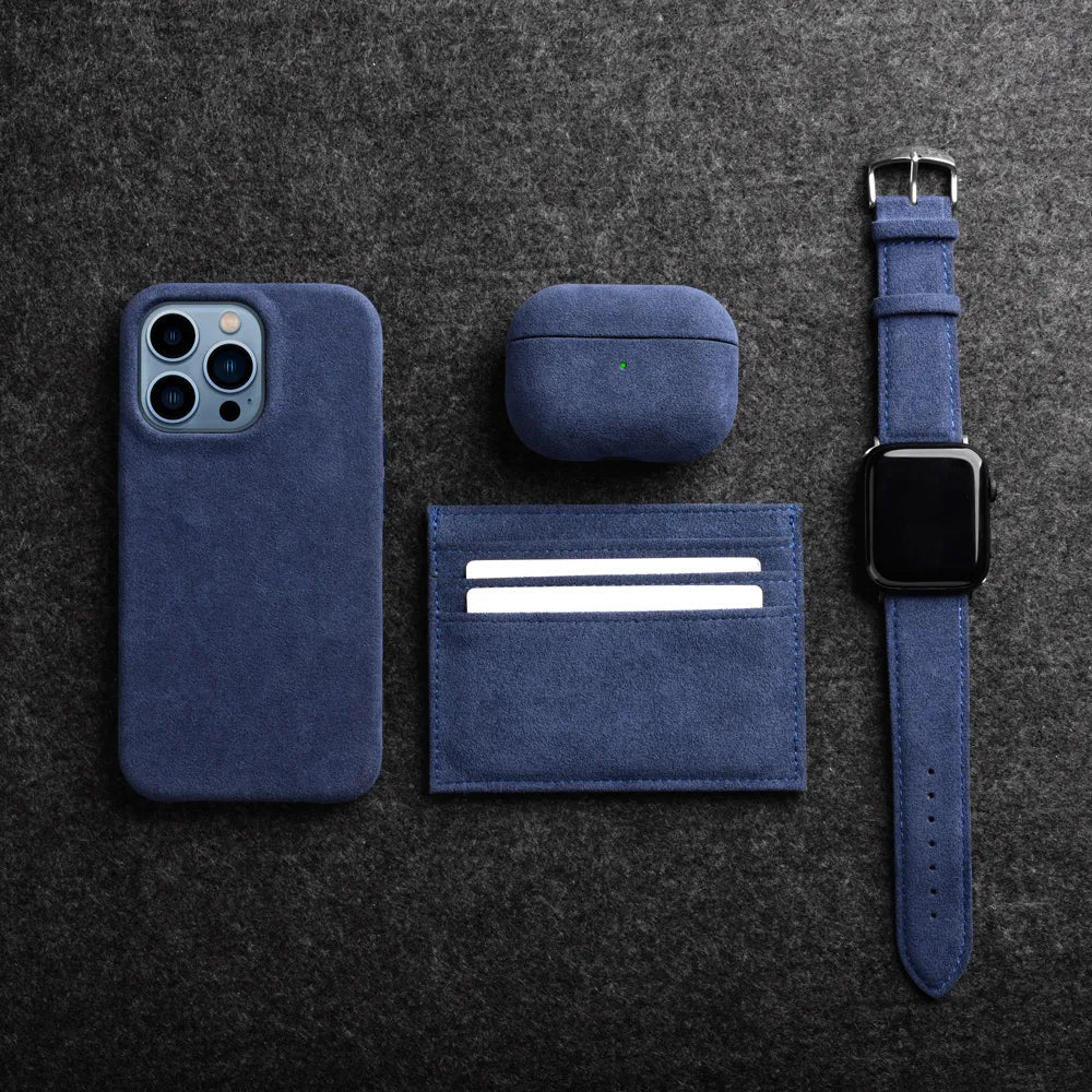Pouzdro s příjemným měkkým povrchem pro AirPods Pro/Gen 3/4 — bezdrátové, odolné proti poškrábání