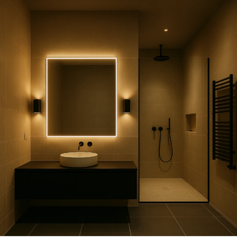 Plug-In LED Night Light — 10W Dimmable Warm White, Auto Sensor