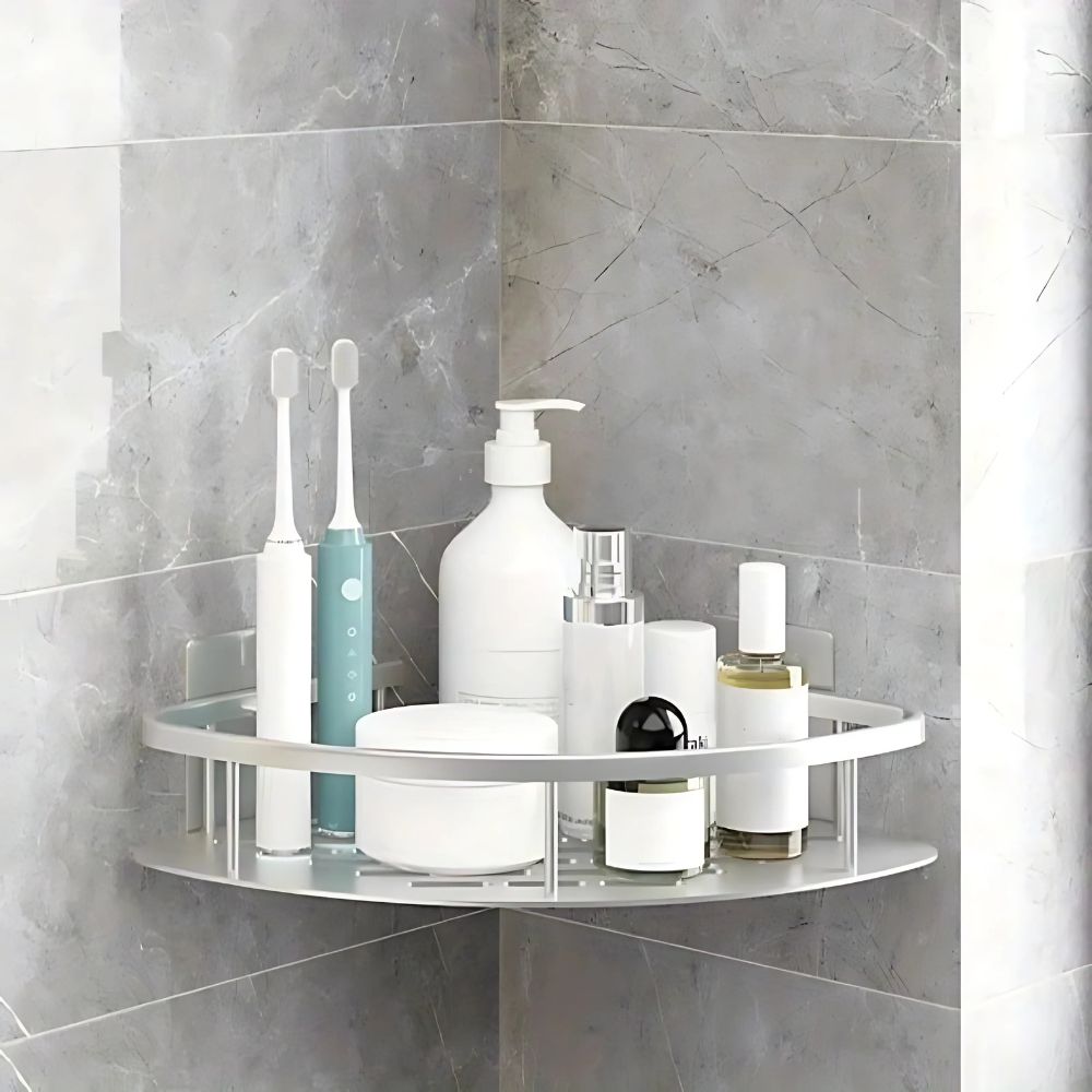 Modern Corner Storage for a Clutter-Free Shower - Euroselle