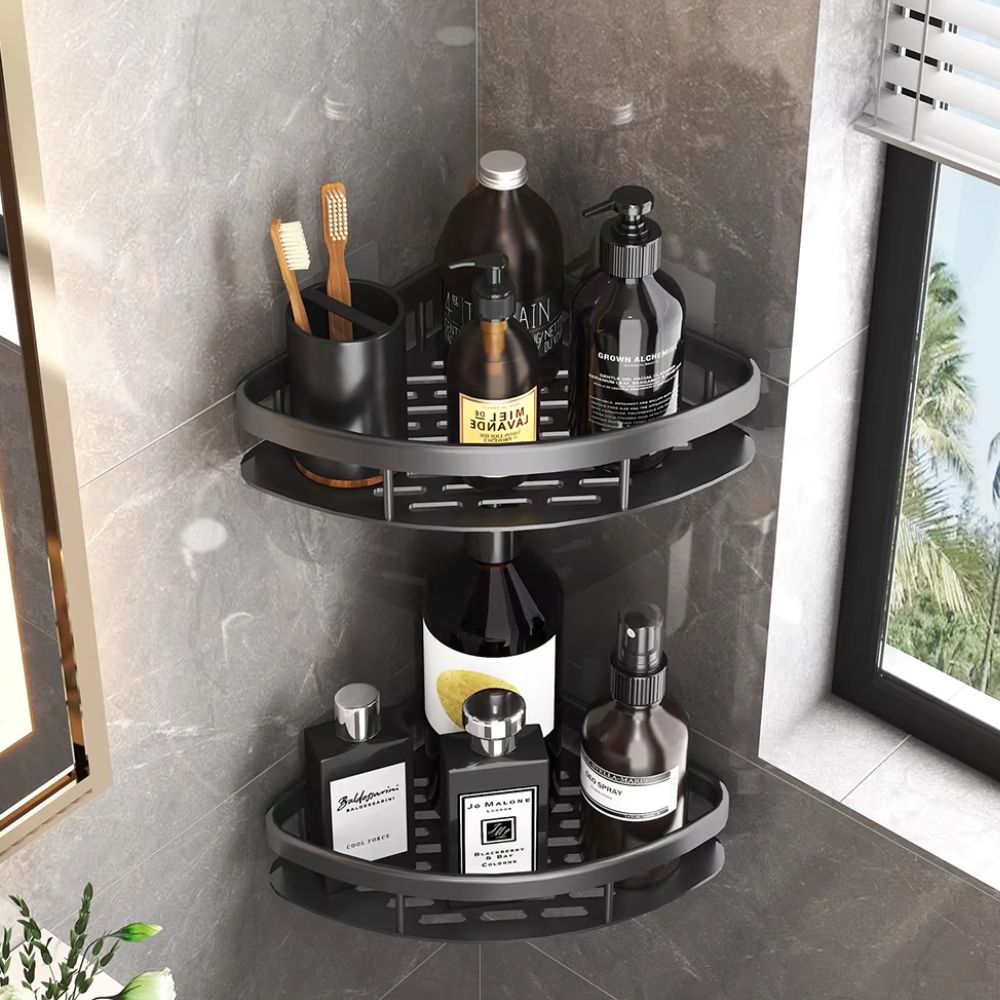 Modern Corner Storage for a Clutter-Free Shower - Euroselle
