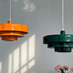 Minimalist Nordic macaron pendant light with matte metal finish designed for soft, cozy ambient lighting in modern interiors - Euroselle