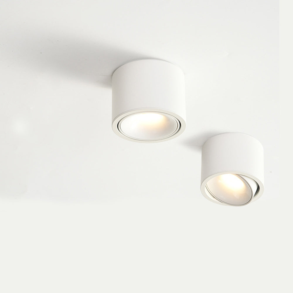 Aluminum LED Ceiling Light, 30° Adjustable Tilt, 7W–12W Options | Euroselle