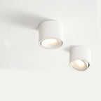 Aluminum LED Ceiling Light, 30° Adjustable Tilt, 7W–12W Options | Euroselle