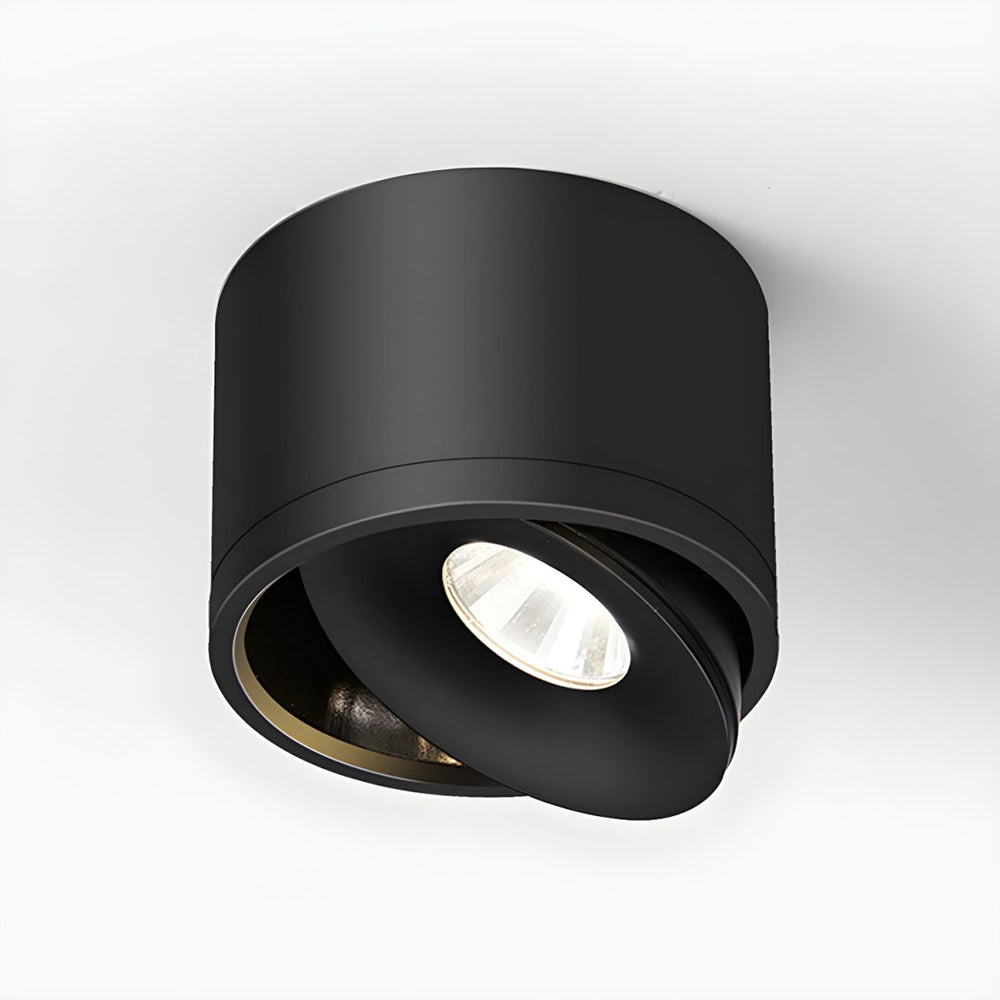 Aluminum LED Ceiling Light, 30° Adjustable Tilt, 7W–12W Options | Euroselle
