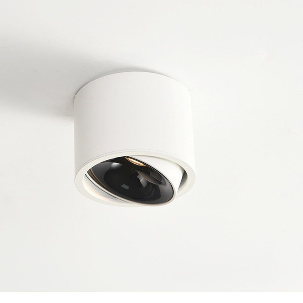 Aluminum LED Ceiling Light, 30° Adjustable Tilt, 7W–12W Options | Euroselle