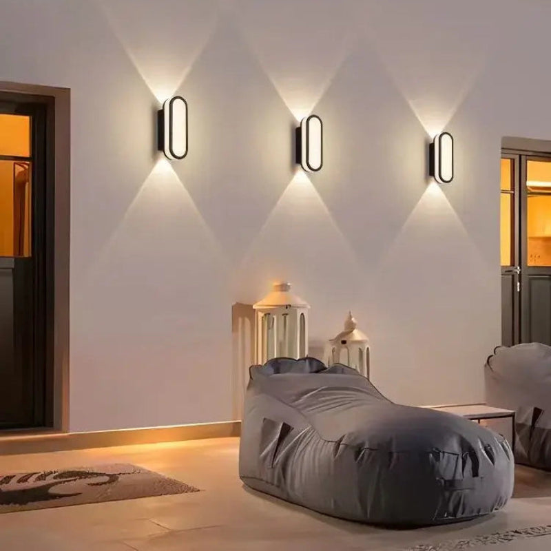 Wall Lamp Aluminum LED Nordic, Stylish Outdoor Sconce Light | Euroselle
