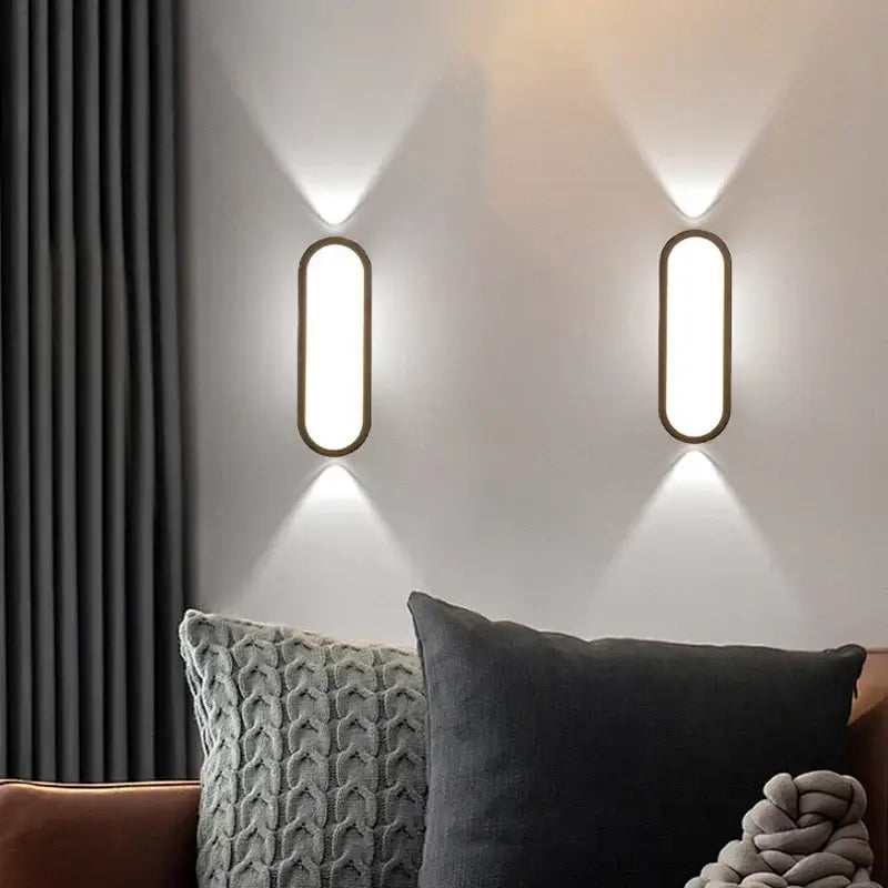 Wall Lamp Aluminum LED Nordic, Stylish Outdoor Sconce Light | Euroselle