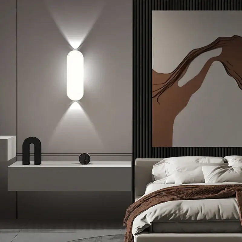 Wall Lamp Aluminum LED Nordic, Stylish Outdoor Sconce Light | Euroselle