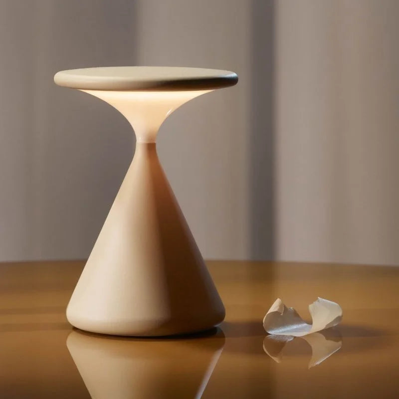 Wireless Dimmable LED Desk Lamp — Touch Control, Rechargeable Battery