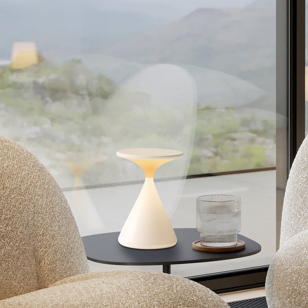 Wireless Dimmable LED Desk Lamp — Touch Control, Rechargeable Battery