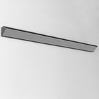 MarinoLux Wasserdichte LED-Außenwandleuchte modern schwarz