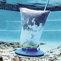 PureFlow No-Chemical Pool Cleaner — Powerful Water Suction, Leaves and Dirt Removal