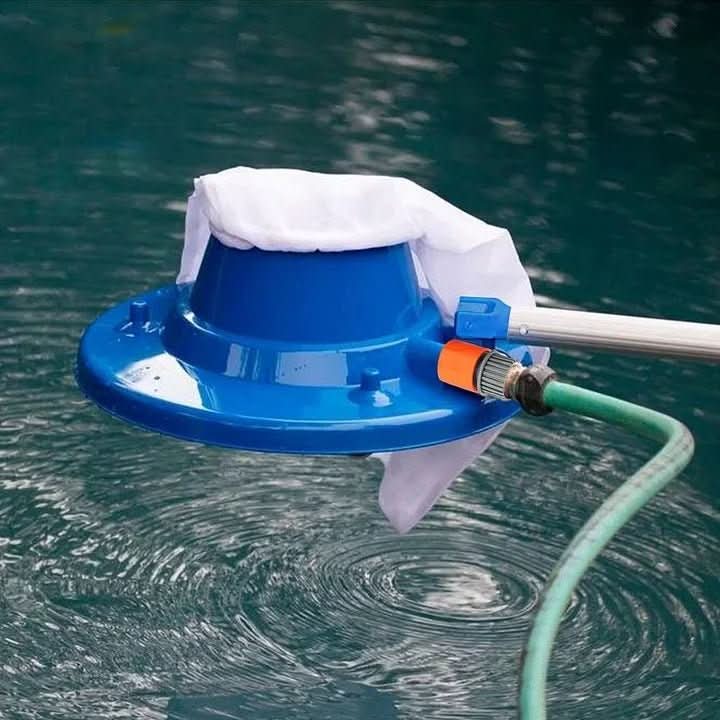 PureFlow No-Chemical Pool Cleaner — Powerful Water Suction, Leaves and Dirt Removal
