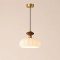 Emerald Grove Glass Wood Pendant Collection For Modern Interiors
