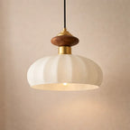 Emerald Grove Glass Wood Pendant Collection For Modern Interiors