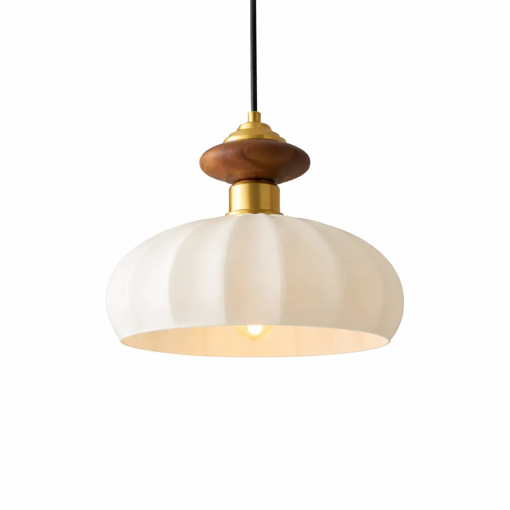 Emerald Grove Glass Wood Pendant Collection For Modern Interiors