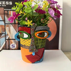 Unique Handcrafted Face Planter for Creative Home Display - Euroselle