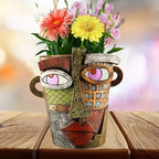 Unique Handcrafted Face Planter for Creative Home Display - Euroselle