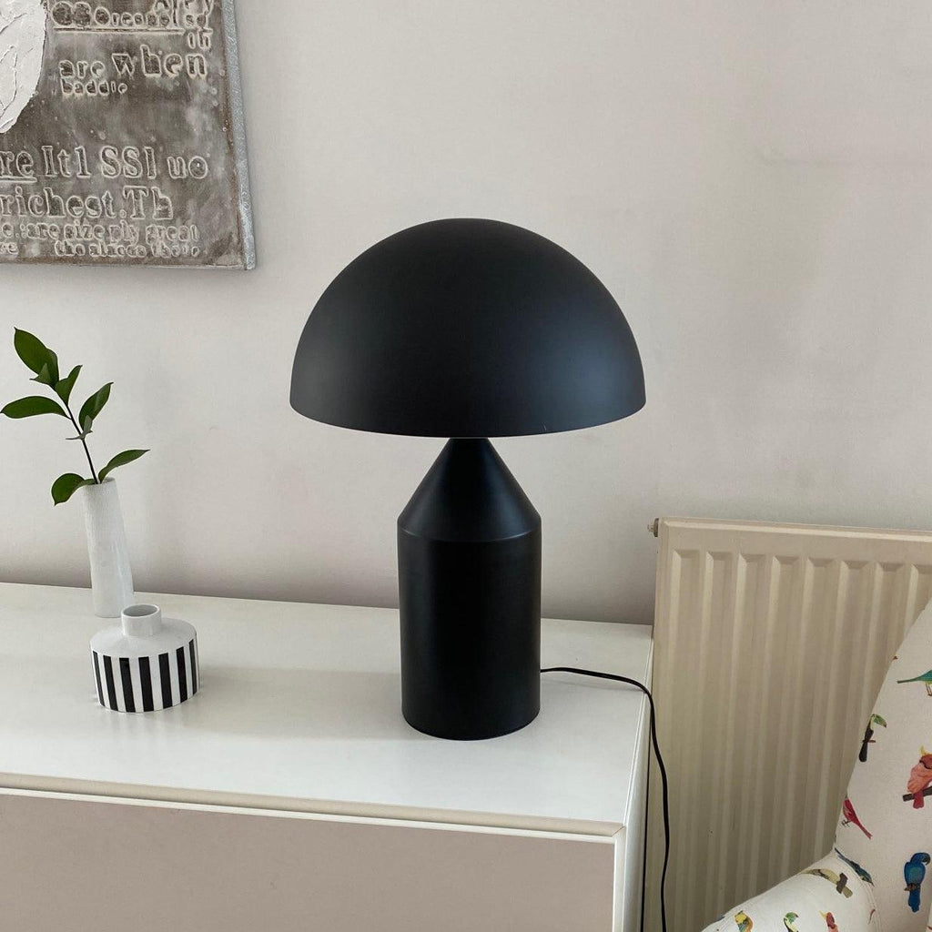 Luma Arc Metal Table Lamp For Modern Home Lighting Accent