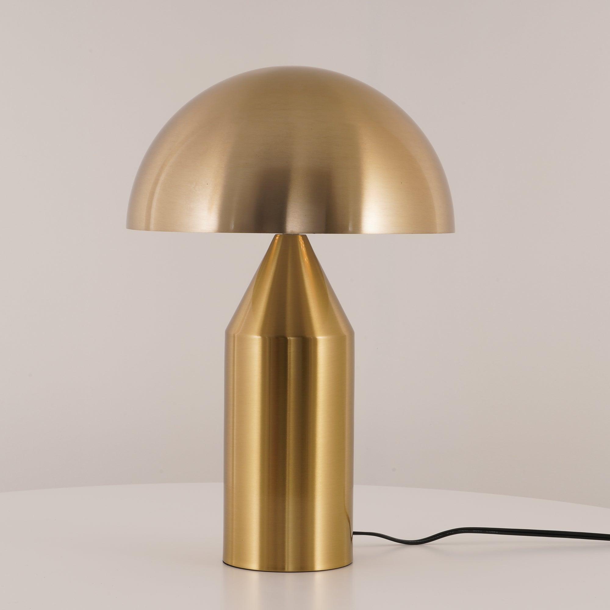Luma Arc Metal Table Lamp For Modern Home Lighting Accent