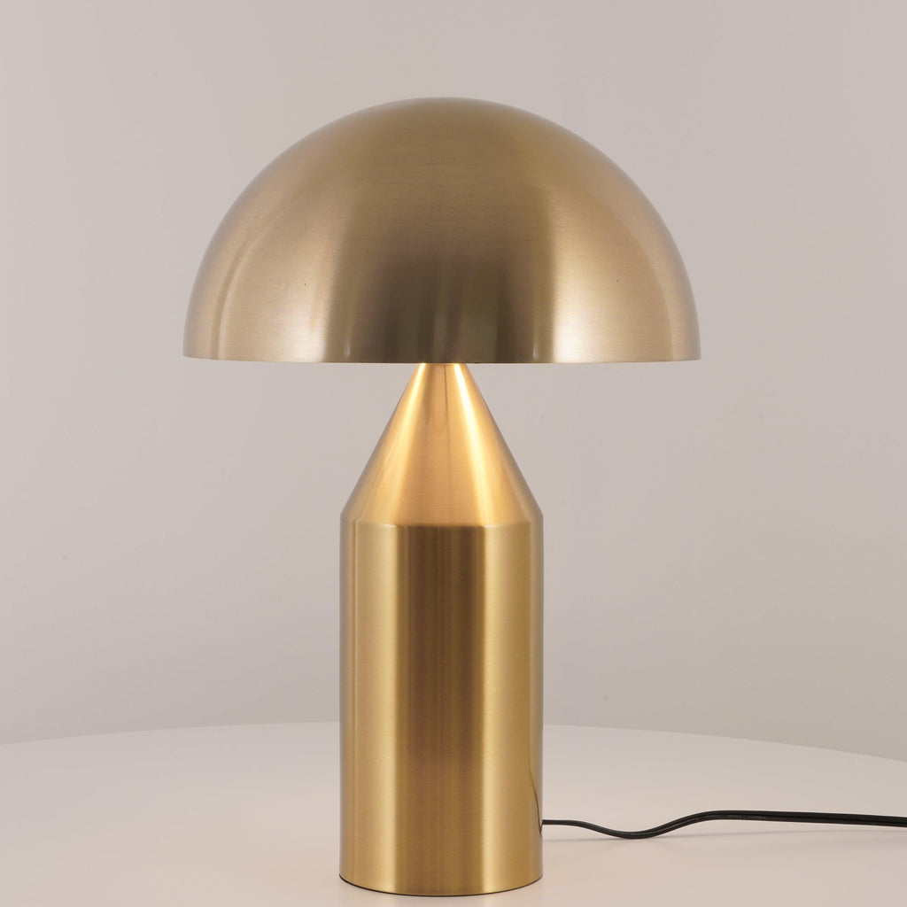 Luma Arc Metal Table Lamp For Modern Home Lighting Accent