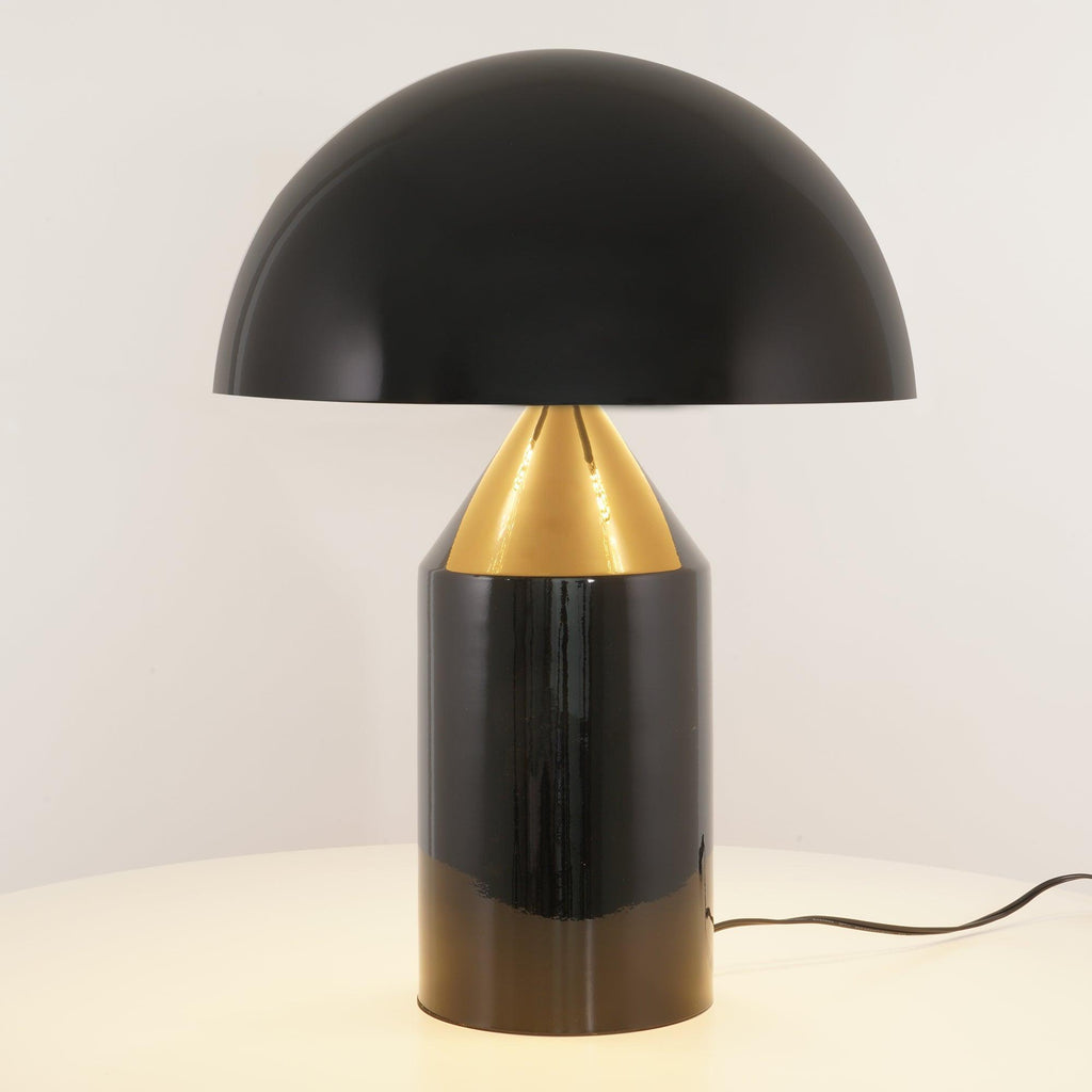 Luma Arc Metal Table Lamp For Modern Home Lighting Accent