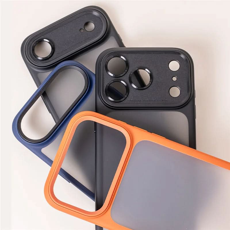 حافظة VortexGuard المدرعة المقاومة للصدمات — تشطيب مطفي، زر كاميرا مخصص، iPhone 15 16 17