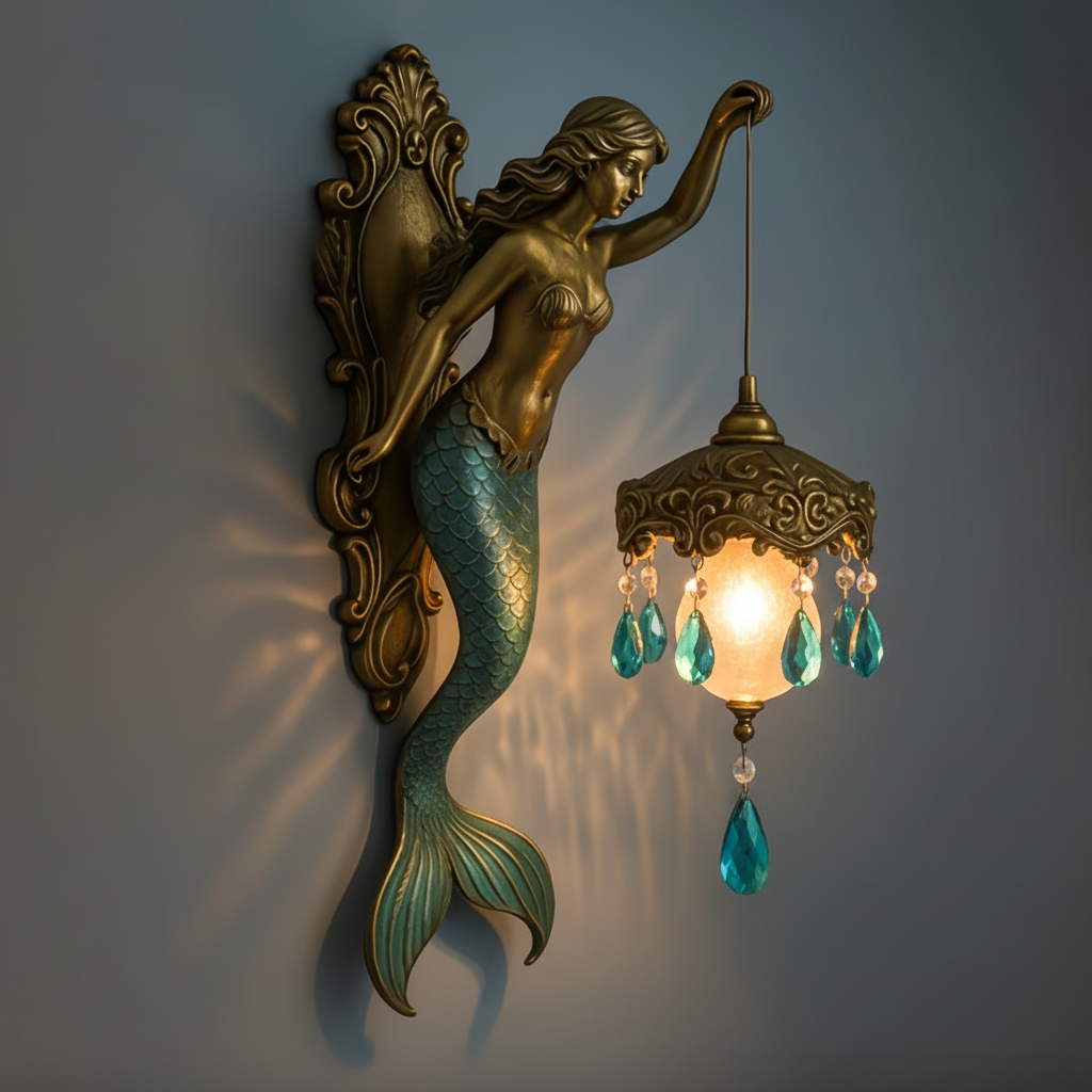 Applique murale vintage artisanale à lumière douce pour décoration d’ambiance - Euroselle