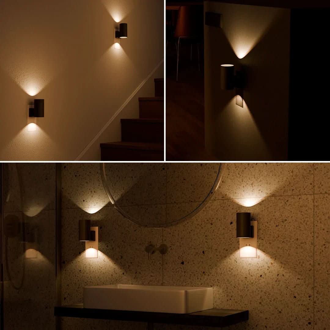 LumaGlow Dimmable LED Night Light — Integrated Day-Night Sensor