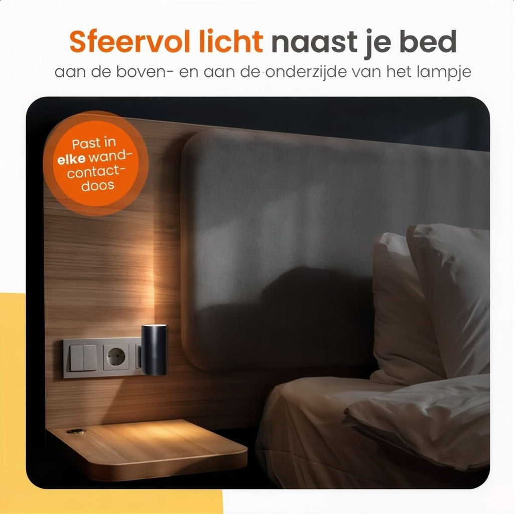 LumaGlow Dimmable LED Night Light — Integrated Day-Night Sensor