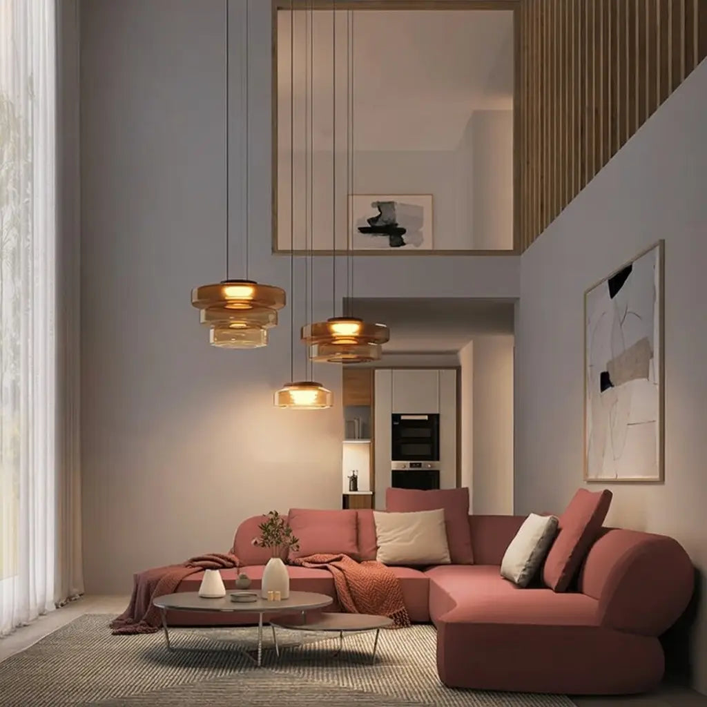 LumenX Contemporary Pendant Light In Designer Style
