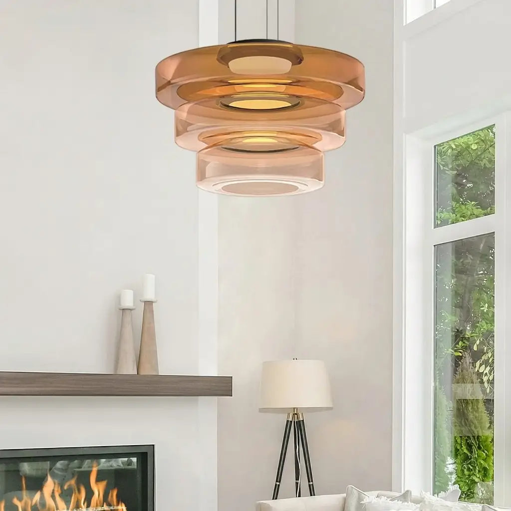 LumenX Contemporary Pendant Light In Designer Style