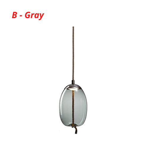 Nordic Rope & Glass Pendant Lights