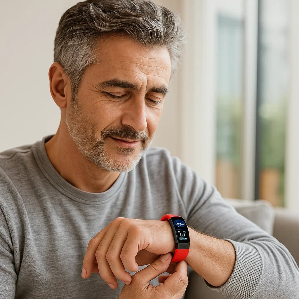 Smart health monitoring smartwatch with ECG, blood pressure tracking, and sleep analysis for daily wellness - Euroselle