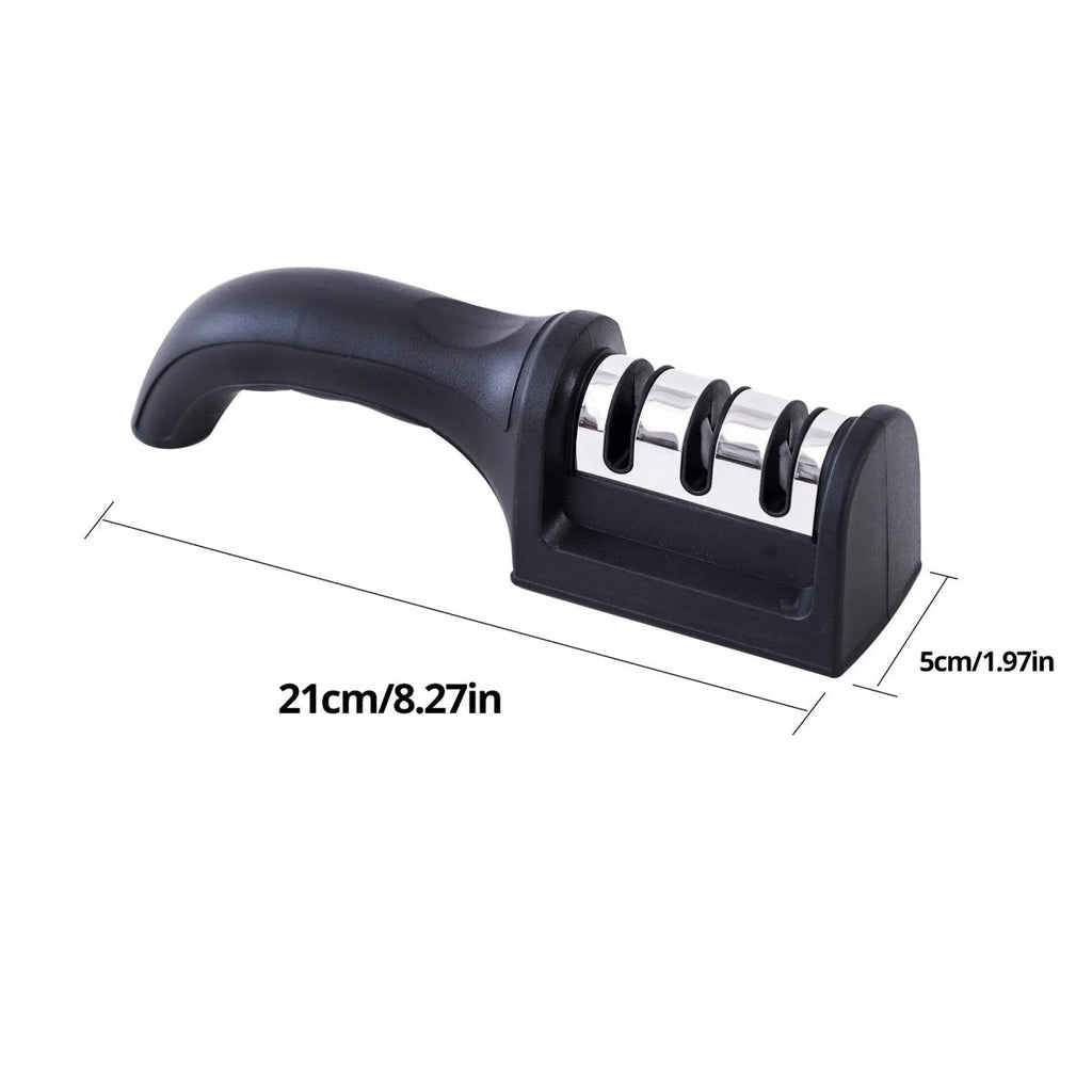 ApexEdge Multifunction Knife Sharpener Hand Tool — Compact Handheld Design, Rapid Edge Sharpening