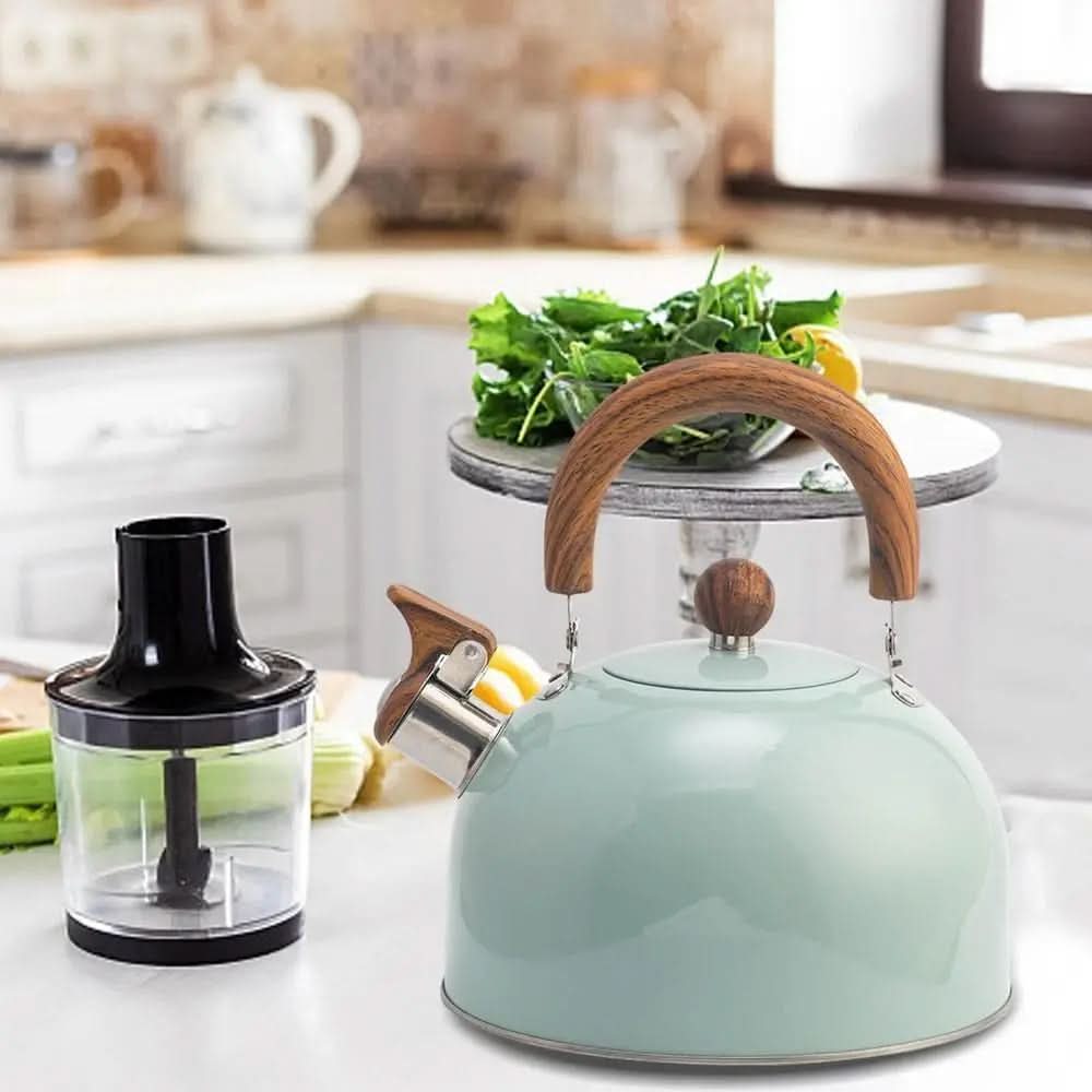 NovaBoil 3L Whistling Kettle — Durable Stainless Steel Construction, Fast Boil