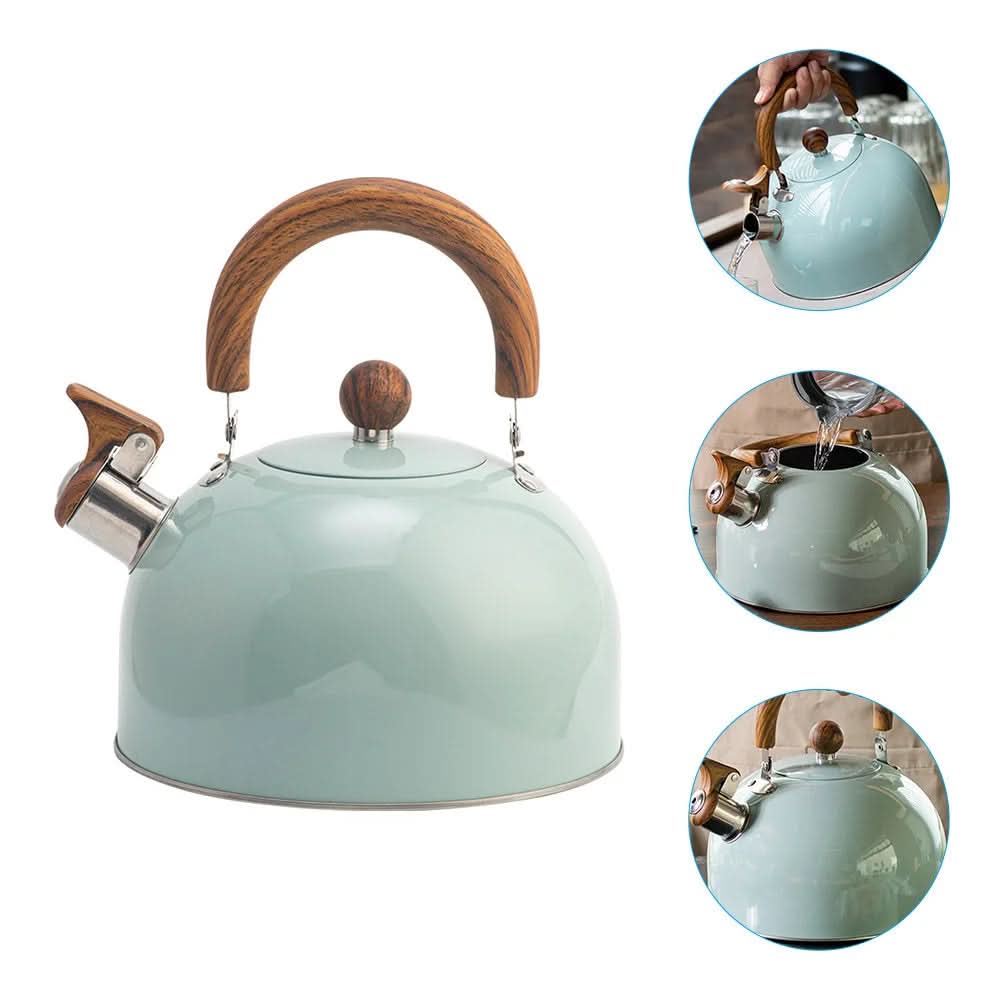 NovaBoil 3L Whistling Kettle — Durable Stainless Steel Construction, Fast Boil