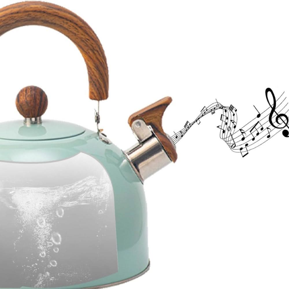 NovaBoil 3L Whistling Kettle — Durable Stainless Steel Construction, Fast Boil