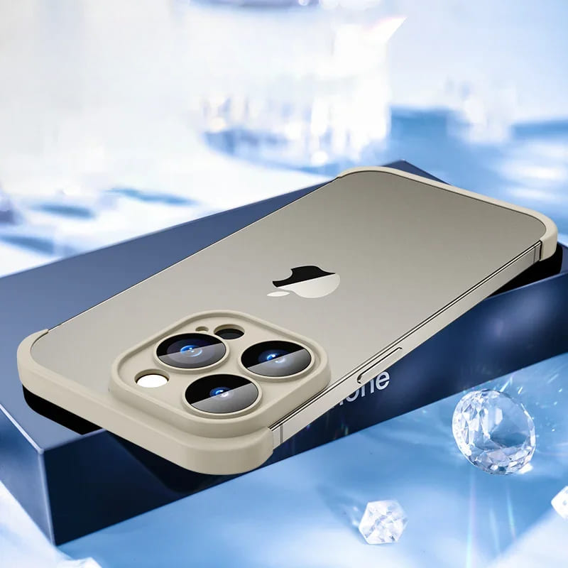 غطاء iPhone نحيف لسلسلة 14–17 - حماية للكاميرا، شحن لاسلكي