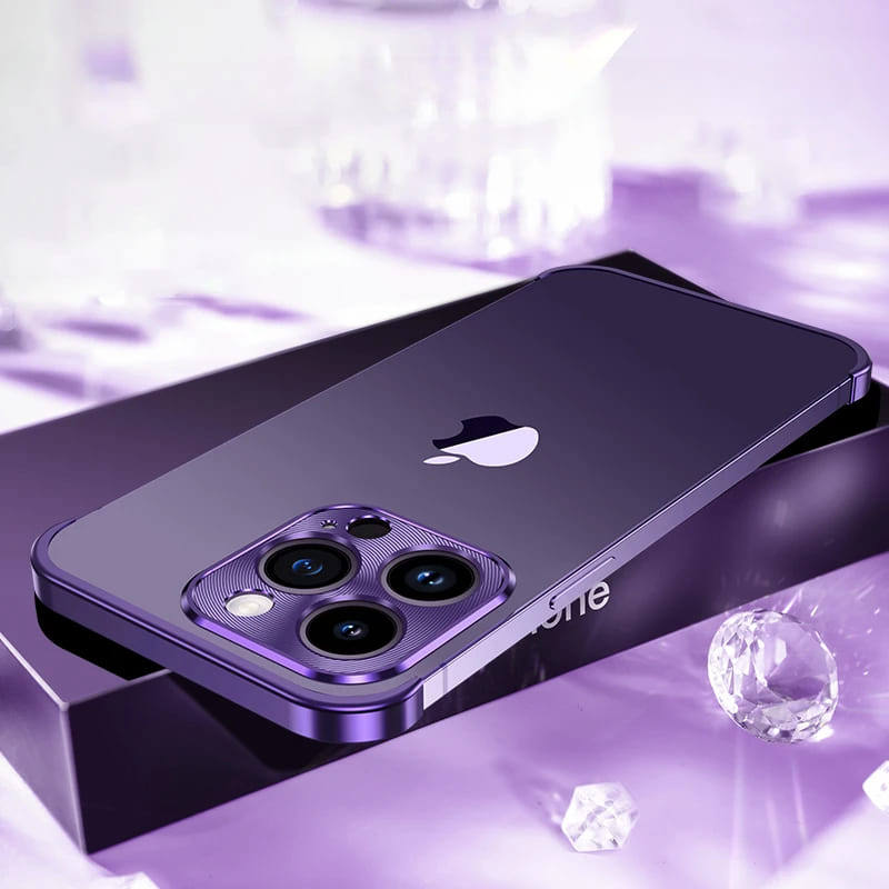 غطاء iPhone نحيف لسلسلة 14–17 - حماية للكاميرا، شحن لاسلكي
