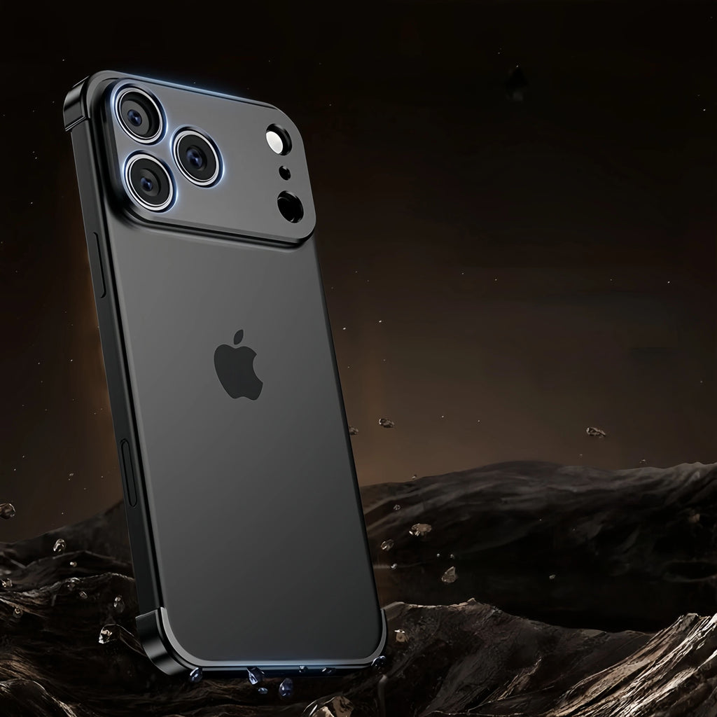 غطاء iPhone نحيف لسلسلة 14–17 - حماية للكاميرا، شحن لاسلكي