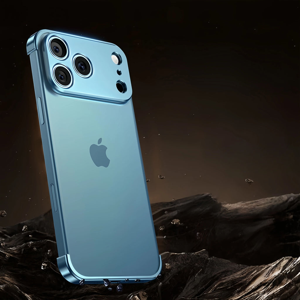 غطاء iPhone نحيف لسلسلة 14–17 - حماية للكاميرا، شحن لاسلكي
