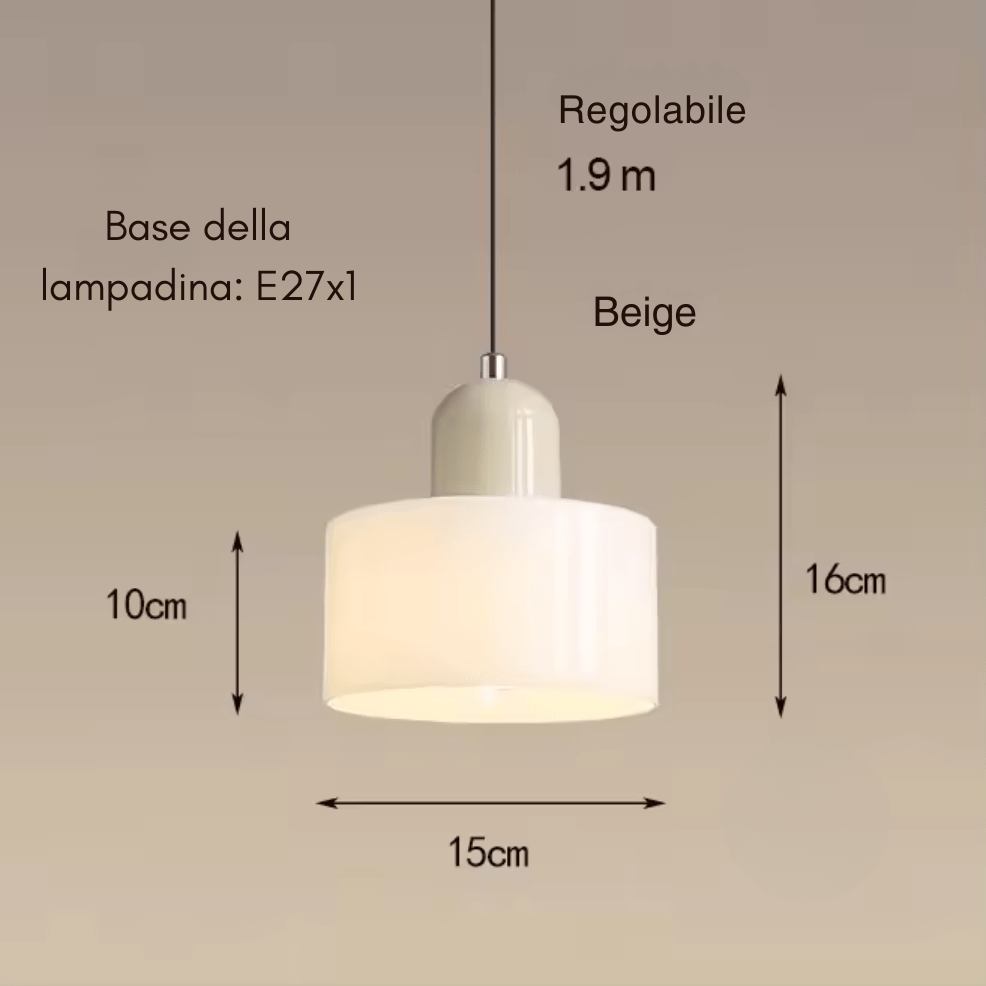 Astra Bauhaus Pendant Lamp | Modern Ceiling Light Fixture