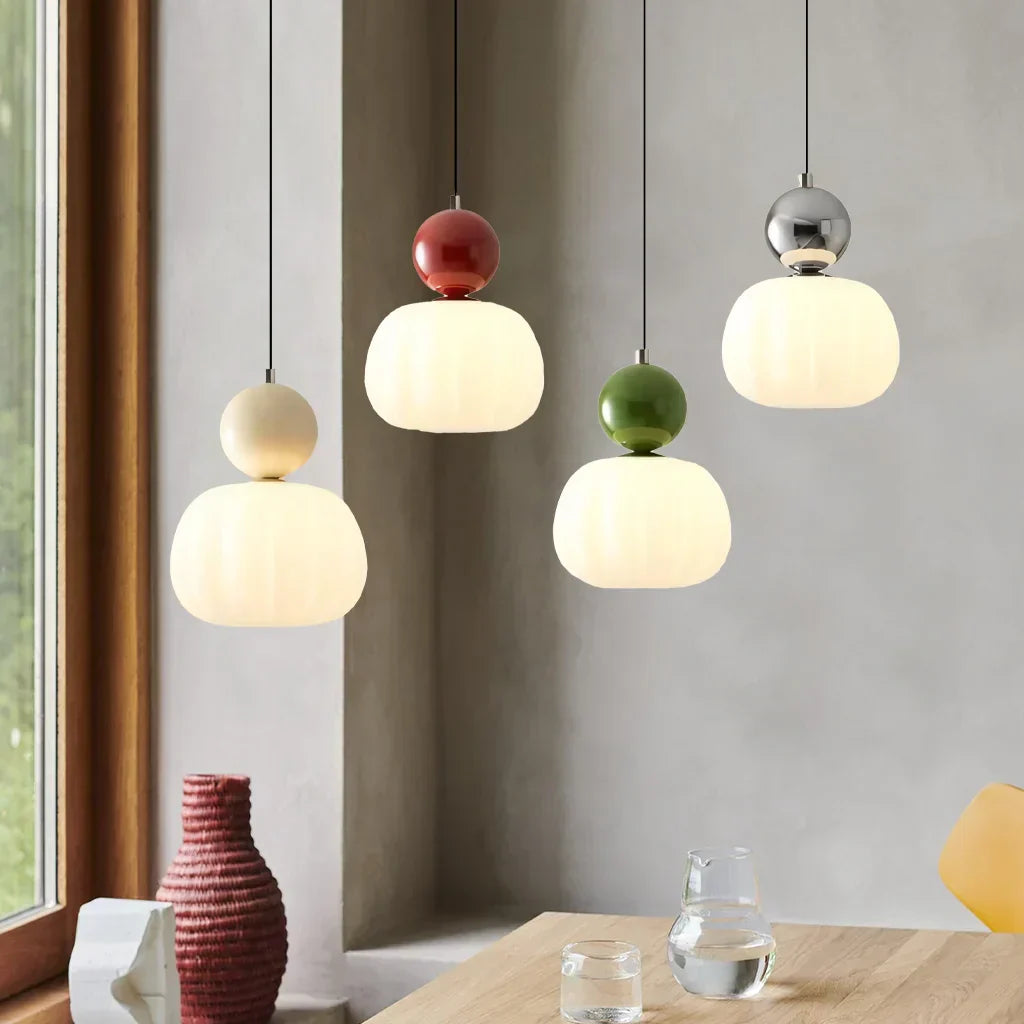 Kardel Bauhaus Art Deco Modern Pendant Light Four Colors