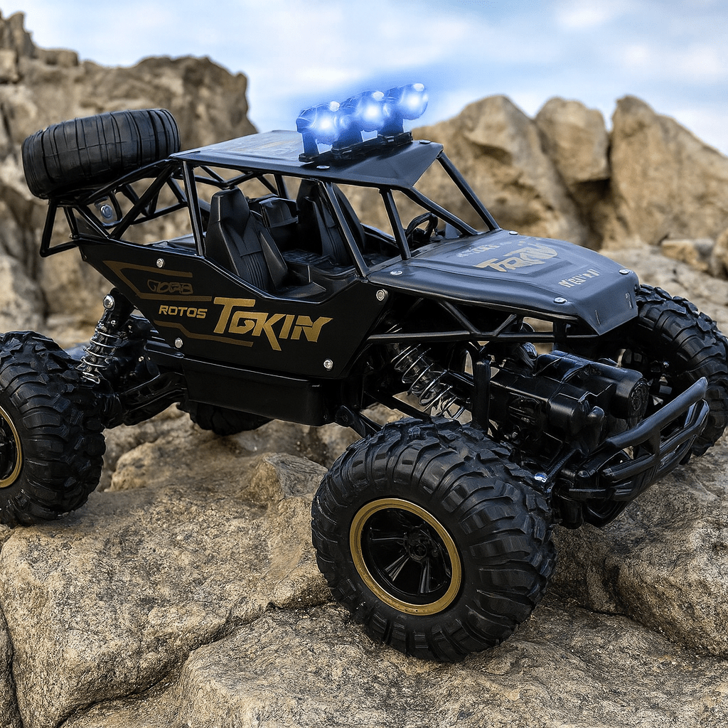 4x4 remote control monster truck designed for high-speed off-road action and shockproof durability - Euroselle