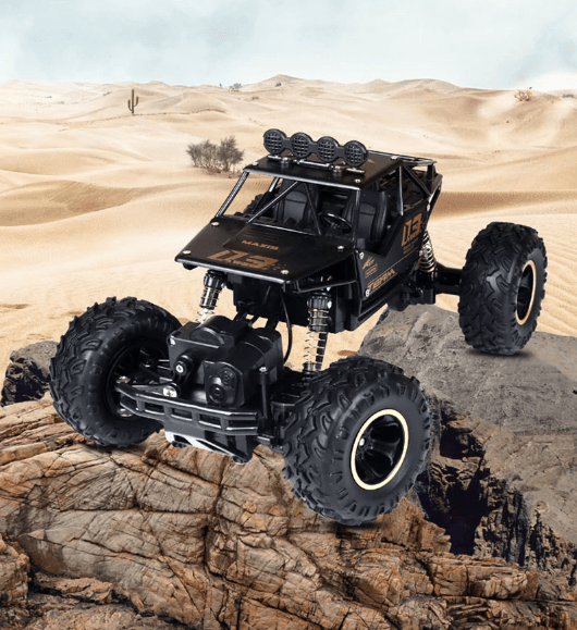 4x4 remote control monster truck designed for high-speed off-road action and shockproof durability - Euroselle