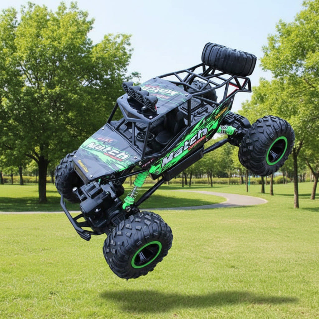 4x4 remote control monster truck designed for high-speed off-road action and shockproof durability - Euroselle